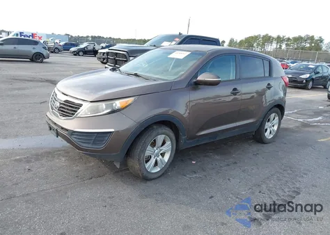 2013 Kia Sportage Lx from USA, damaged, VIN KNDPB3A27D7496552